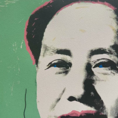 Andy Warhol – ‘Mao (Groen & Rood)’ – Gelimiteerde en genummerde editie
