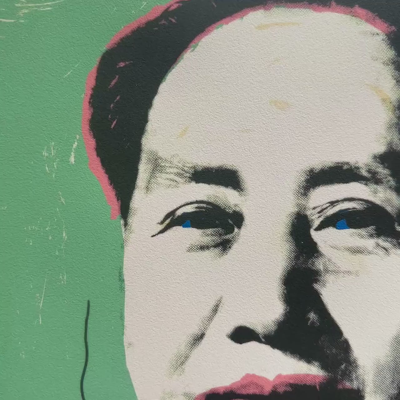 Andy Warhol – ‘Mao (Groen & Rood)’ – Gelimiteerde en genummerde editie
