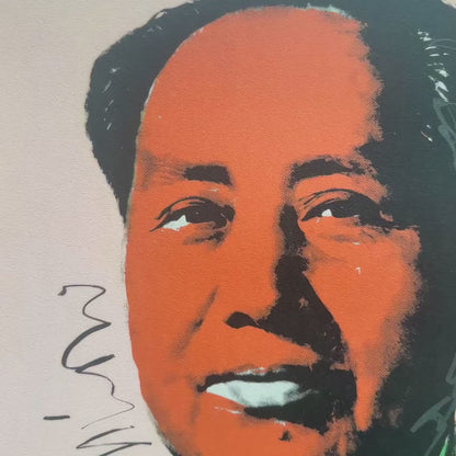 Andy Warhol – ‘Mao (Groen & Rood)’ – Gelimiteerde en genummerde editie